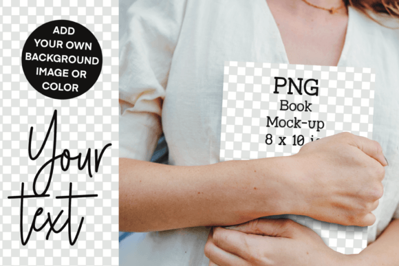 Book Mockup 8x10 KDP A+ PNG Templates: Elevate Your Designs