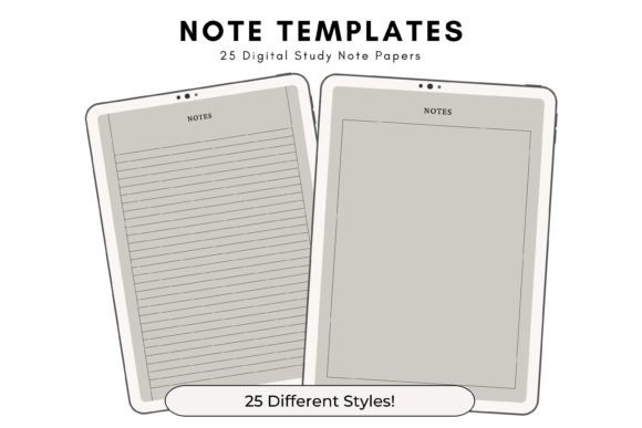 Cool Slate Printable Note Templates: Your Go-To for Digital & Paper Projects