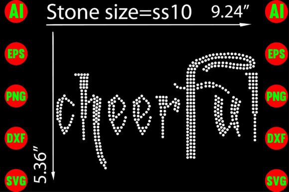 Creative Sparkle: Mastering Cheerful Rhinestone Templates