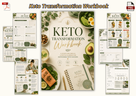 Designing a Healthier You: The Keto Transformation Workbook