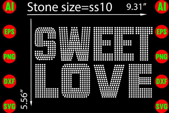 Discover the Versatility of Sweet Love Rhinestone Templates