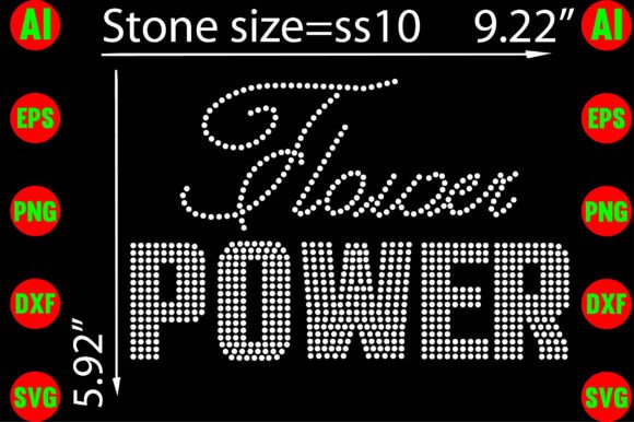 Flower Power Rhinestone Templates: Creative Design Guide