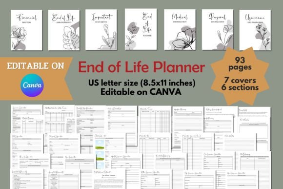 Organizing Your Legacy: The End of Life Planner Template