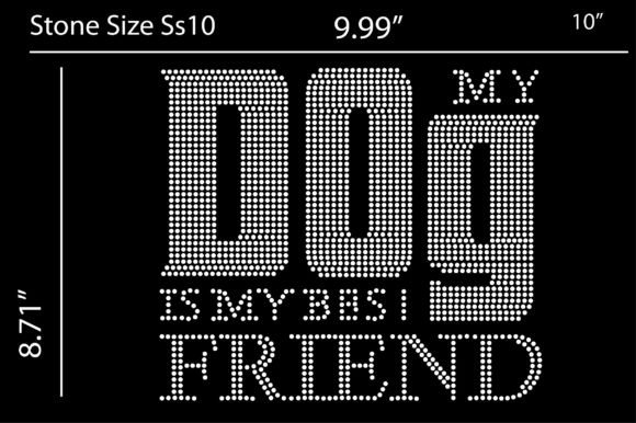 Sparkle and Sentiment: Dog Rhinestone Design Templates