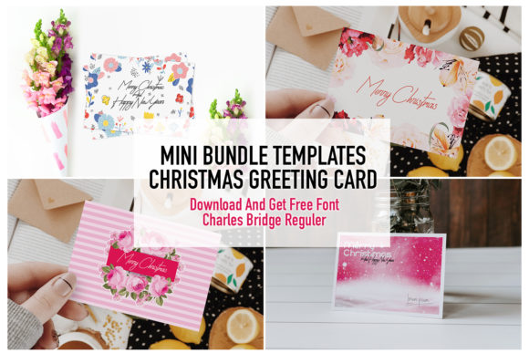 Templates Christmas Card: Elevate Your Greetings with Free Font