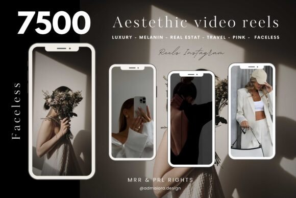Unlock 7500+ Faceless Aesthetic Reels for Your Brand