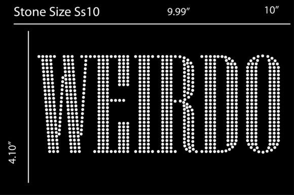 Unlocking the Bold Spirit of Weirdo, Rhinestone Design Templates