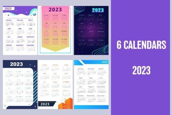 Wall Calendar Design Templates for 2023: Your Full-Year Poster Solution
